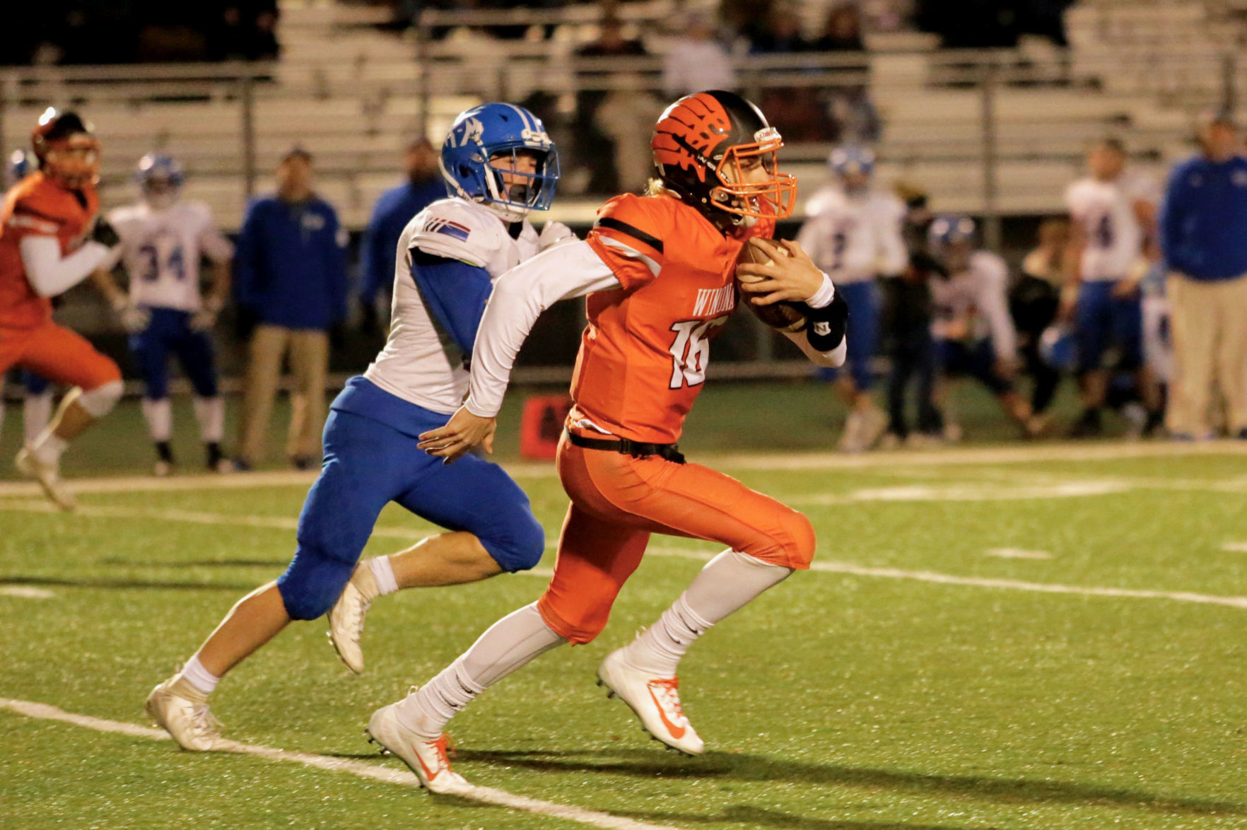 Winona Senior High School Football vs K-M
